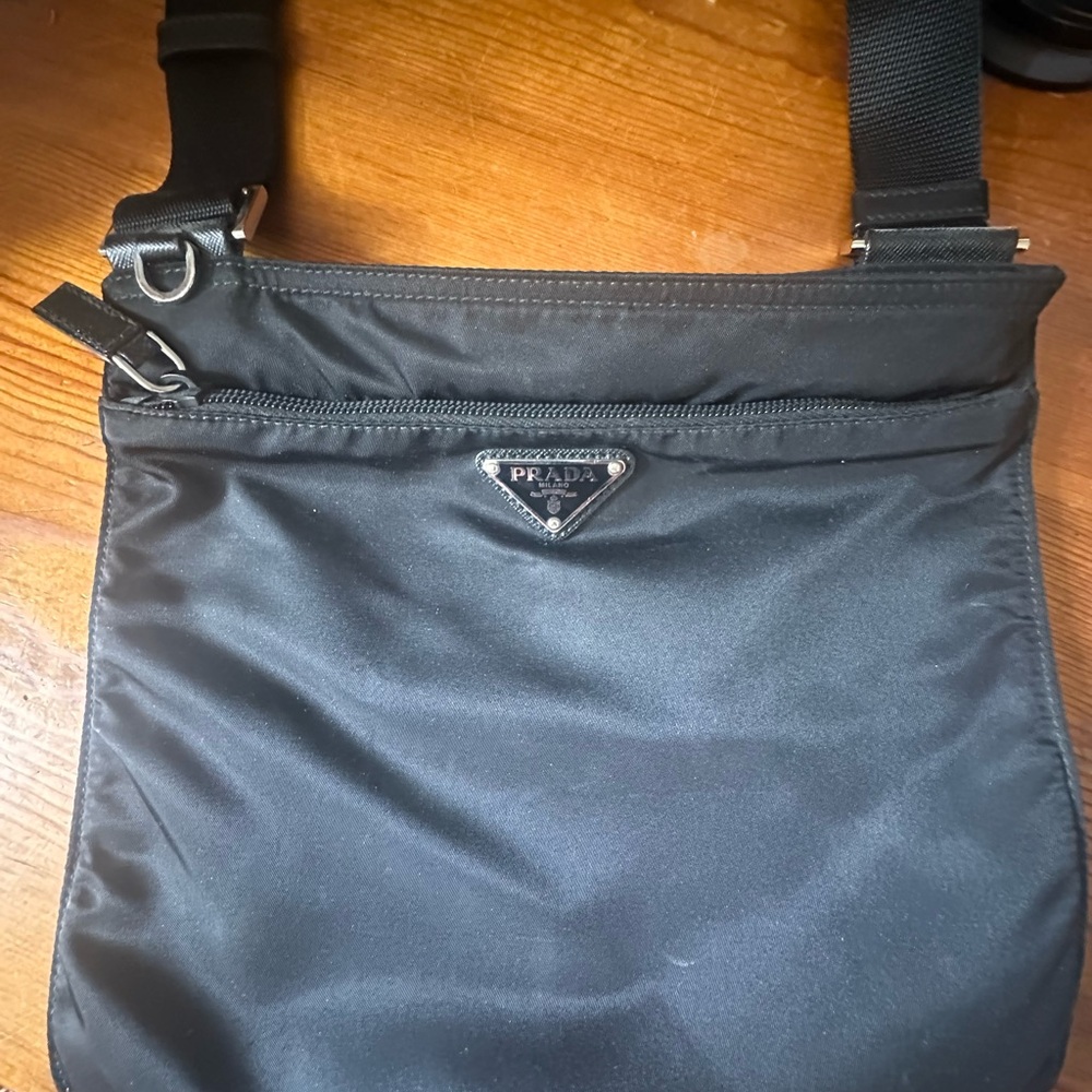 Prada Black Nylon Crossbody Bag